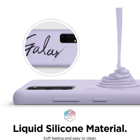 Galaxy S20 (6.2), Simplemade Slim Silicone Case - Picture 3 of 10